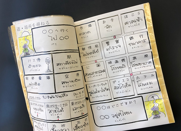 旅の指さし会話帳タイ　試作版