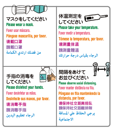 コロナ対策指さし会話